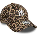 petten-gebogen-luipaard-verstelbaar-9forty-van-new-york-yankees-mlb-van-new-era