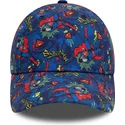 petten-gebogen-marineblauw-verstelbaar-voor-kinderen-9forty-all-over-print-van-superman-dc-comics-van-new-era