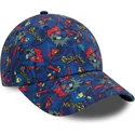 petten-gebogen-marineblauw-verstelbaar-voor-kinderen-9forty-all-over-print-van-superman-dc-comics-van-new-era