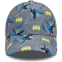 petten-gebogen-grijs-verstelbaar-voor-kinderen-9forty-all-over-print-van-batman-dc-comics-van-new-era