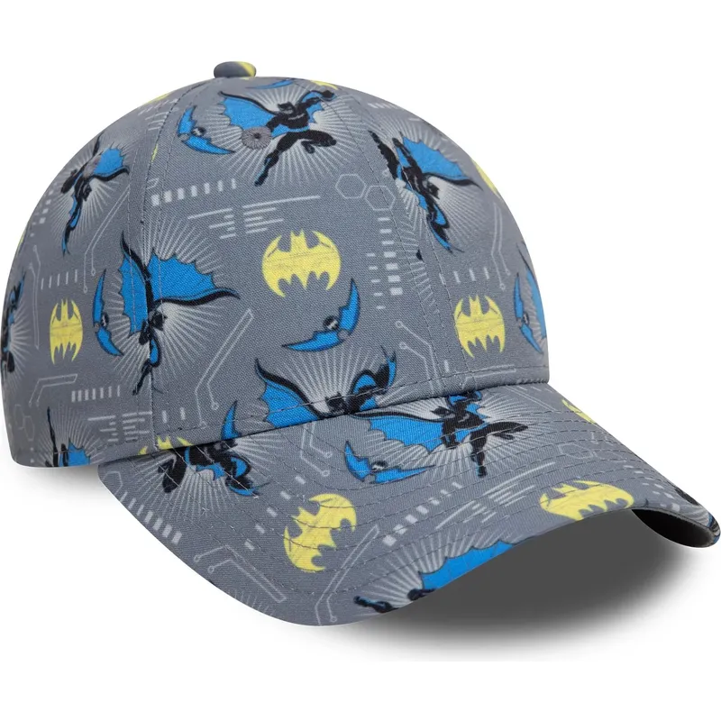 petten-gebogen-grijs-verstelbaar-voor-kinderen-9forty-all-over-print-van-batman-dc-comics-van-new-era petten-gebogen-grijs-verstelbaar-voor-kinderen-9forty-all-over-print-van-batman-dc-comics-van-new-era