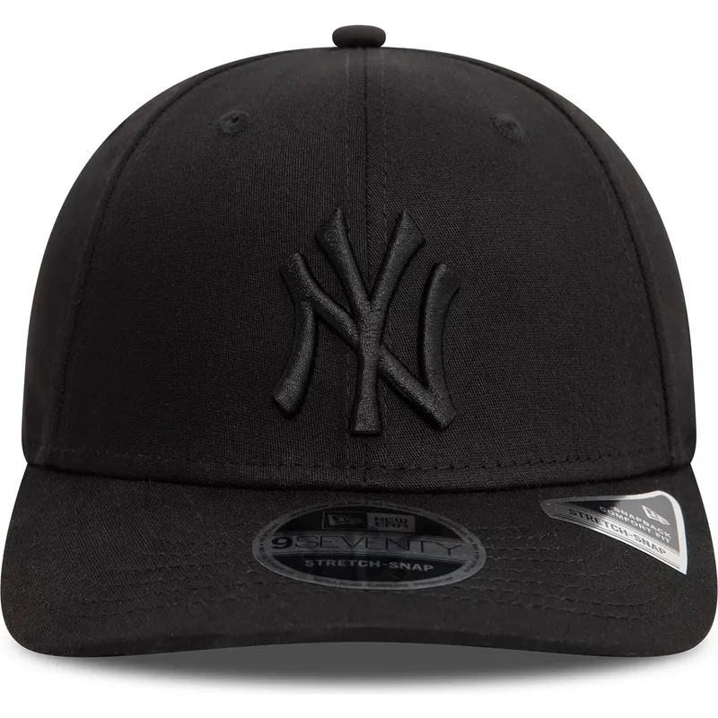 petten-gebogen-zwart-snapback-9seventy-stretch-snap-van-new-york-yankees-mlb-van-new-era