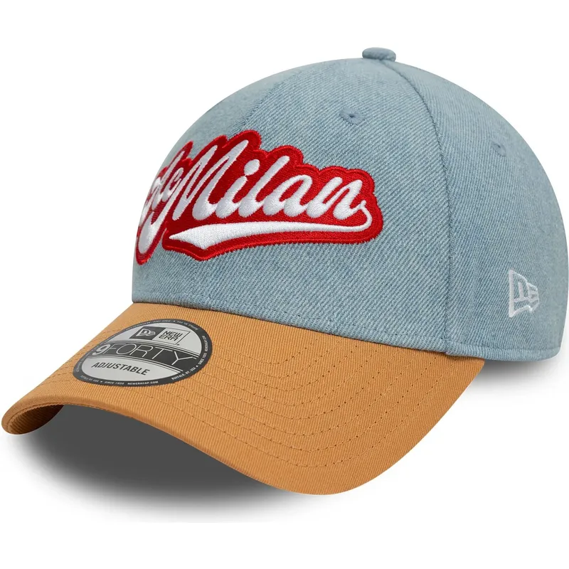 petten-gebogen-meerkleurig-verstelbaar-9forty-denim-van-ac-milan-serie-a-van-new-era petten-gebogen-meerkleurig-verstelbaar-9forty-denim-van-ac-milan-serie-a-van-new-era