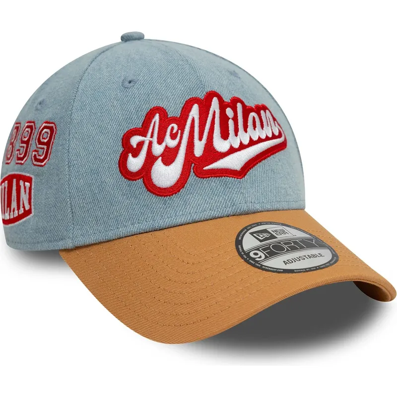 petten-gebogen-meerkleurig-verstelbaar-9forty-denim-van-ac-milan-serie-a-van-new-era petten-gebogen-meerkleurig-verstelbaar-9forty-denim-van-ac-milan-serie-a-van-new-era