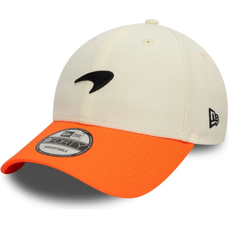 petten-gebogen-oranje-verstelbaar-9forty-contrast-visor-van-mclaren-racing-formula-1-van-new-era