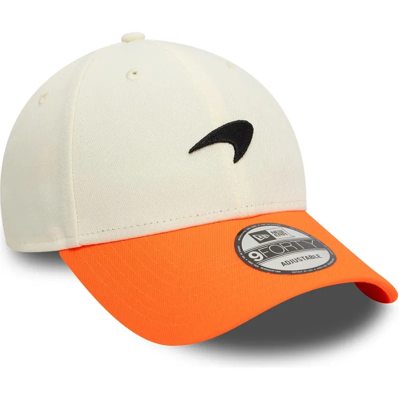 petten-gebogen-oranje-verstelbaar-9forty-contrast-visor-van-mclaren-racing-formula-1-van-new-era