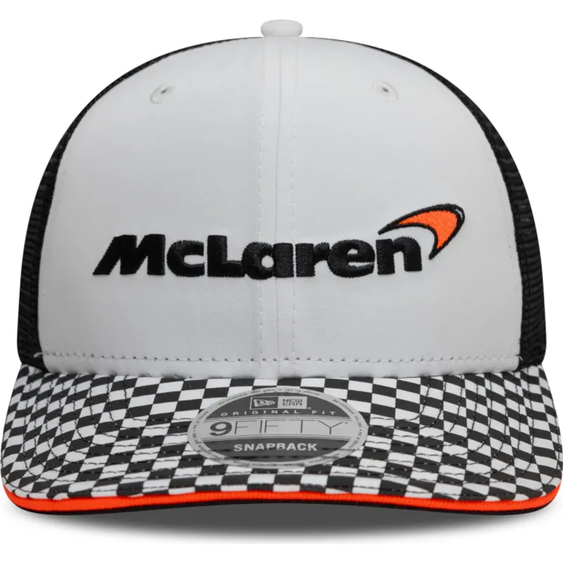 petten-plat-zwart-snapback-9fifty-checkered-visor-van-mclaren-racing-formula-1-van-new-era