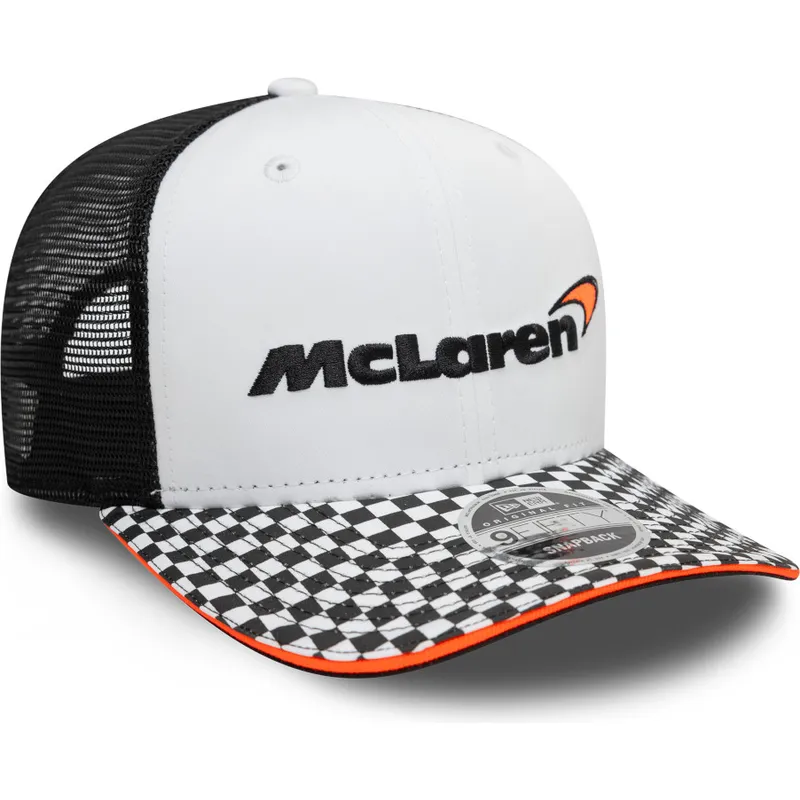 petten-plat-zwart-snapback-9fifty-checkered-visor-van-mclaren-racing-formula-1-van-new-era