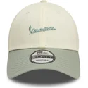 petten-gebogen-groen-verstelbaar-9forty-contrast-side-van-vespa-piaggio-van-new-era