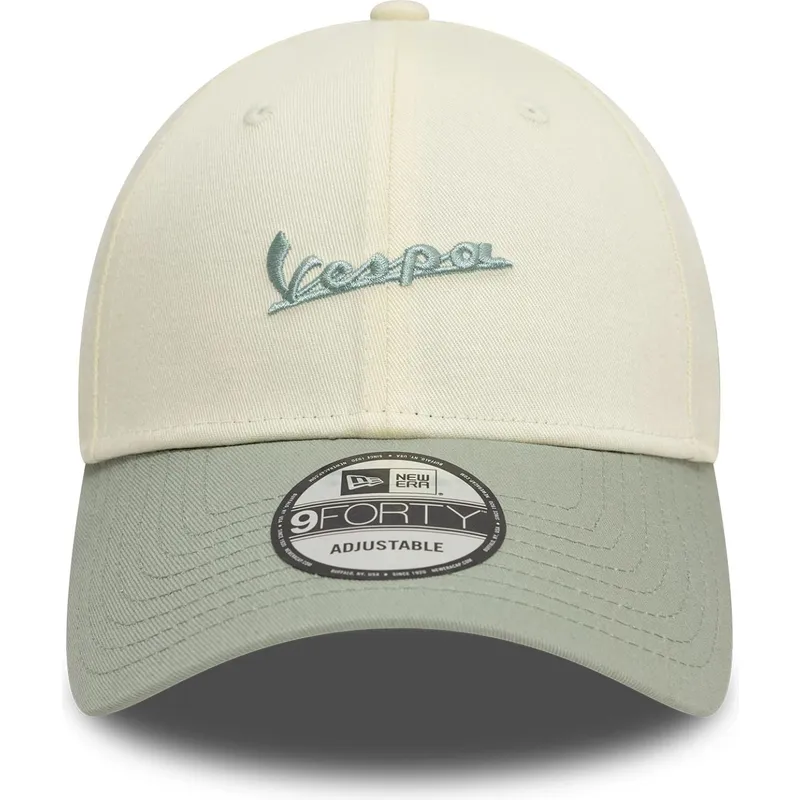 petten-gebogen-groen-verstelbaar-9forty-contrast-side-van-vespa-piaggio-van-new-era petten-gebogen-groen-verstelbaar-9forty-contrast-side-van-vespa-piaggio-van-new-era