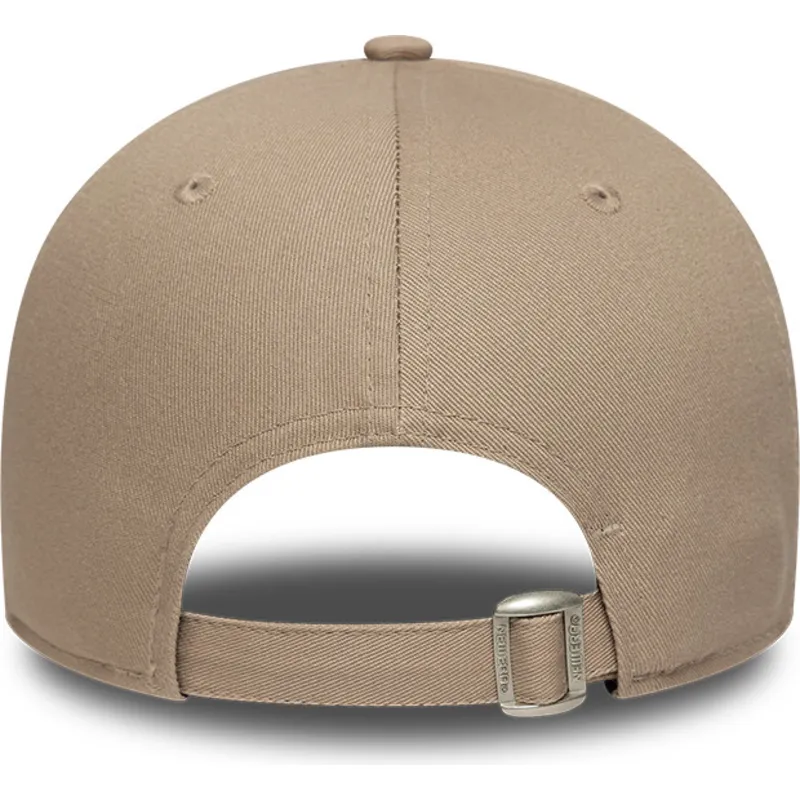petten-gebogen-bruin-verstelbaar-9forty-league-essential-van-new-york-yankees-mlb-van-new-era