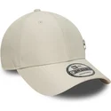 petten-gebogen-beige-verstelbaar-9forty-flawless-van-new-york-yankees-mlb-van-new-era