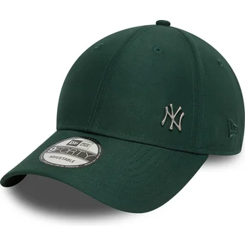 Petten gebogen groen verstelbaar 9FORTY Flawless van New York Yankees MLB van New Era