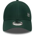 petten-gebogen-groen-verstelbaar-9forty-flawless-van-new-york-yankees-mlb-van-new-era