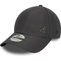 petten-gebogen-grijs-verstelbaar-9forty-flawless-van-new-york-yankees-mlb-van-new-era