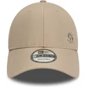 petten-gebogen-bruin-verstelbaar-9forty-flawless-van-new-york-yankees-mlb-van-new-era