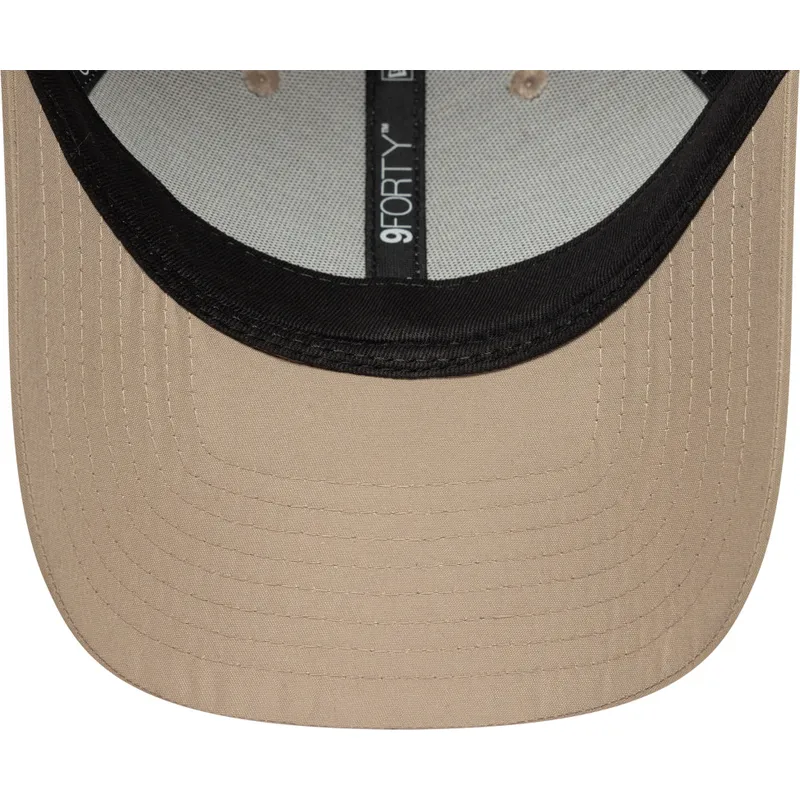 petten-gebogen-bruin-verstelbaar-9forty-flawless-van-new-york-yankees-mlb-van-new-era