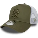 petten-gebogen-groen-snapback-a-frame-league-essential-van-new-york-yankees-mlb-van-new-era