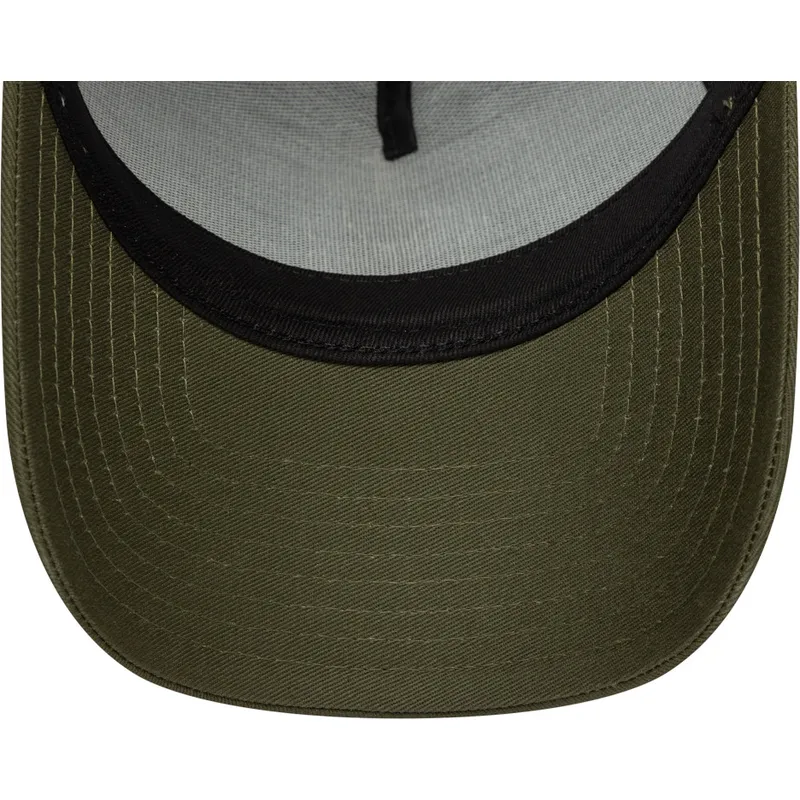 petten-gebogen-groen-snapback-a-frame-league-essential-van-new-york-yankees-mlb-van-new-era