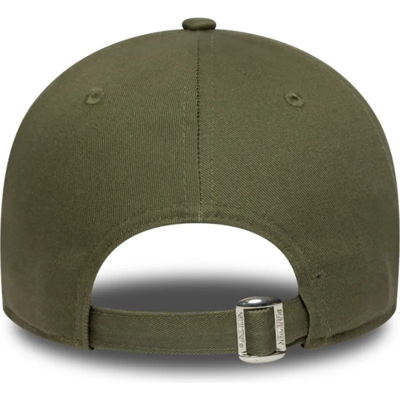 petten-gebogen-groen-verstelbaar-9forty-outline-van-new-york-yankees-mlb-van-new-era