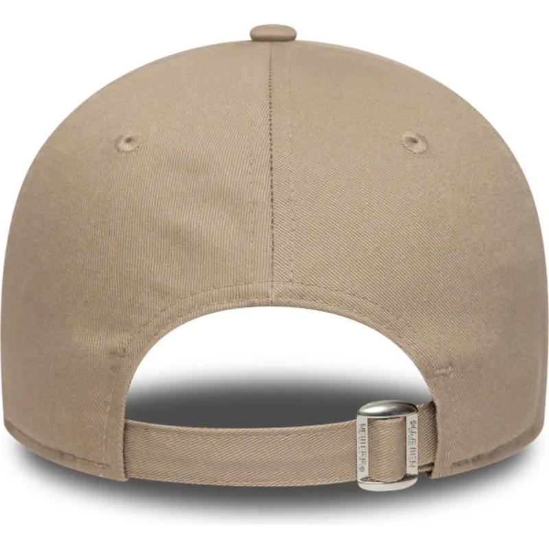 petten-gebogen-bruin-verstelbaar-9forty-outline-van-new-york-yankees-mlb-van-new-era