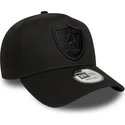 petten-gebogen-zwart-snapback-e-frame-essential-van-las-vegas-raiders-nfl-van-new-era