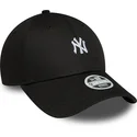 petten-gebogen-zwart-verstelbaar-9forty-mini-van-new-york-yankees-mlb-van-new-era