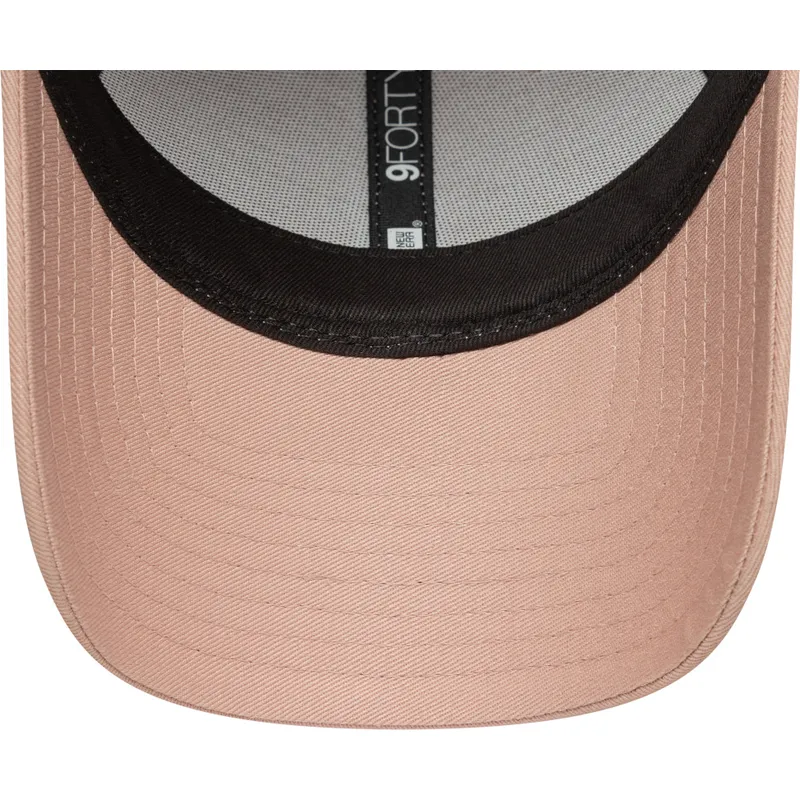 petten-gebogen-roze-verstelbaar-9forty-mini-van-new-york-yankees-mlb-van-new-era