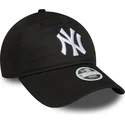 petten-gebogen-zwart-verstelbaar-9twenty-league-essential-van-new-york-yankees-mlb-van-new-era