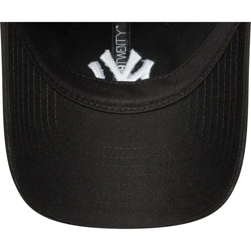 petten-gebogen-zwart-verstelbaar-9twenty-league-essential-van-new-york-yankees-mlb-van-new-era