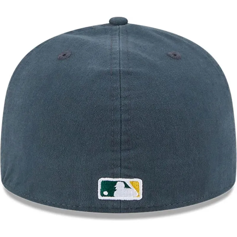 petten-plat-groen-fitted-59fifty-a-frame-championship-side-flag-van-oakland-athletics-mlb-van-new-era