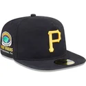 petten-plat-zwart-fitted-59fifty-a-frame-championship-side-flag-van-pittsburgh-pirates-mlb-van-new-era