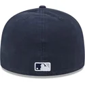 petten-plat-marineblauw-fitted-59fifty-a-frame-championship-side-flag-van-new-york-yankees-mlb-van-new-era