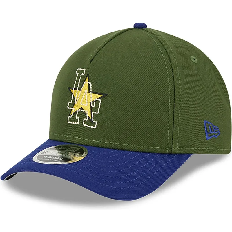 petten-gebogen-meerkleurig-snapback-9forty-m-crown-city-feature-van-los-angeles-dodgers-mlb-van-new-era