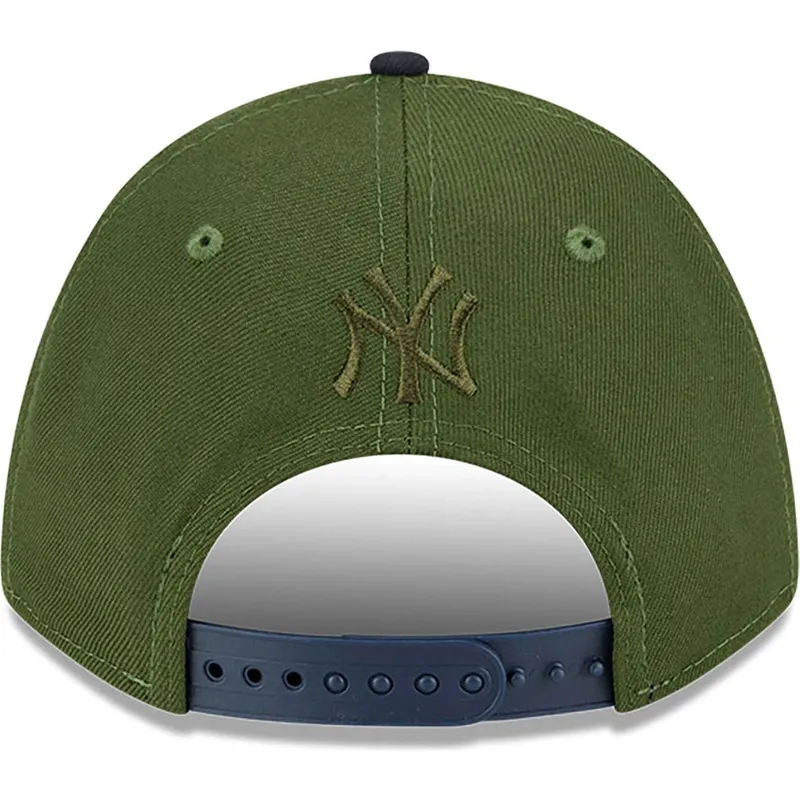 petten-gebogen-meerkleurig-snapback-9forty-m-crown-city-feature-van-new-york-yankees-mlb-van-new-era