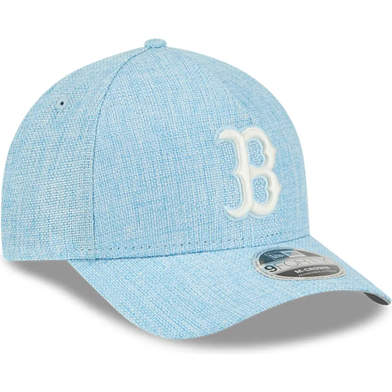 petten-gebogen-blauw-snapback-9forty-m-crown-a-frame-cotton-weave-van-boston-red-sox-mlb-van-new-era petten-gebogen-blauw-snapback-9forty-m-crown-a-frame-cotton-weave-van-boston-red-sox-mlb-van-new-era