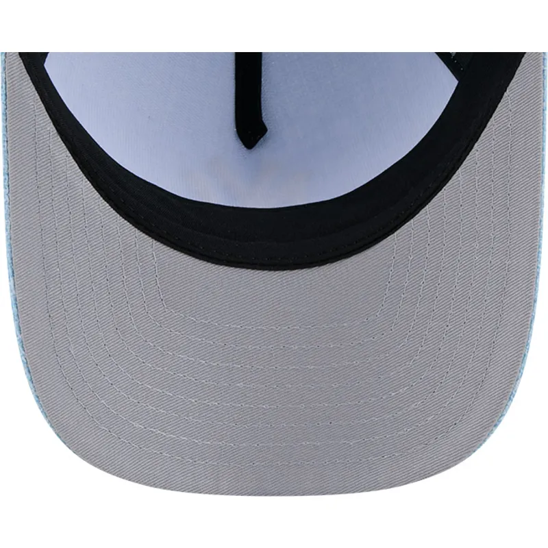 petten-gebogen-blauw-snapback-9forty-m-crown-a-frame-cotton-weave-van-new-york-yankees-mlb-van-new-era