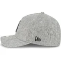 petten-gebogen-grijs-snapback-9forty-m-crown-a-frame-cotton-weave-van-chicago-white-sox-mlb-van-new-era