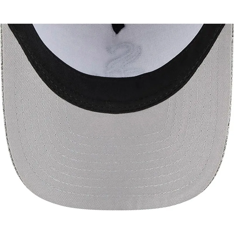 petten-gebogen-grijs-snapback-9forty-m-crown-a-frame-cotton-weave-van-chicago-white-sox-mlb-van-new-era