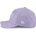 petten-gebogen-paars-snapback-9forty-m-crown-a-frame-cotton-weave-van-los-angeles-lakers-nba-van-new-era