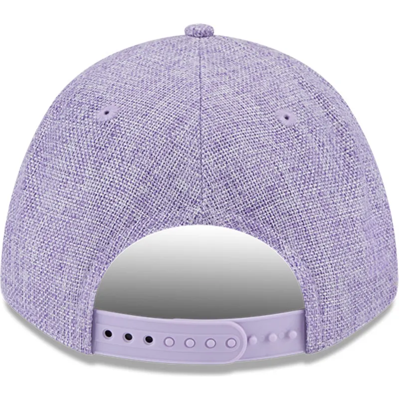 petten-gebogen-paars-snapback-9forty-m-crown-a-frame-cotton-weave-van-los-angeles-lakers-nba-van-new-era
