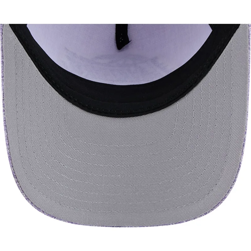 petten-gebogen-paars-snapback-9forty-m-crown-a-frame-cotton-weave-van-los-angeles-lakers-nba-van-new-era