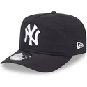 petten-gebogen-zwart-verstelbaar-golfer-everyday-nylon-van-new-york-yankees-mlb-van-new-era