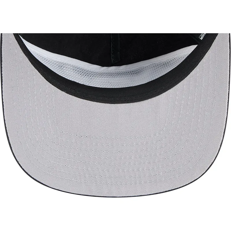 petten-gebogen-zwart-verstelbaar-golfer-everyday-nylon-van-chicago-bulls-nba-van-new-era