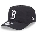 petten-gebogen-zwart-verstelbaar-golfer-everyday-nylon-van-boston-red-sox-mlb-van-new-era