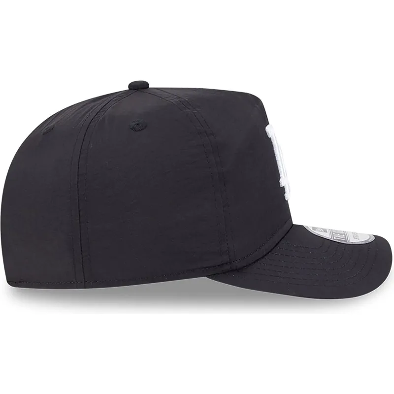 petten-gebogen-zwart-verstelbaar-golfer-everyday-nylon-van-los-angeles-dodgers-mlb-van-new-era