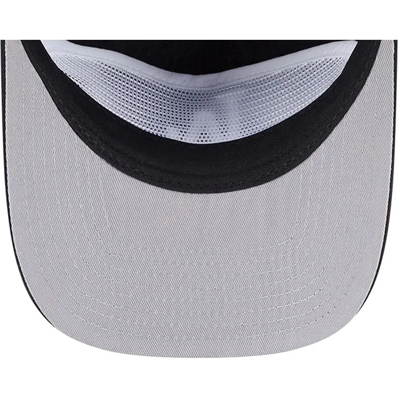 petten-gebogen-zwart-verstelbaar-golfer-everyday-nylon-van-los-angeles-dodgers-mlb-van-new-era