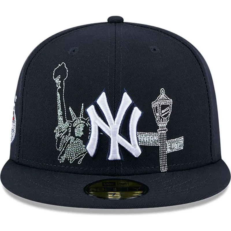 petten-plat-marineblauw-fitted-59fifty-state-stitch-van-new-york-yankees-mlb-van-new-era
