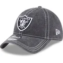 petten-gebogen-grijs-verstelbaar-9twenty-washed-contrast-van-las-vegas-raiders-nfl-van-new-era