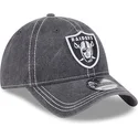 petten-gebogen-grijs-verstelbaar-9twenty-washed-contrast-van-las-vegas-raiders-nfl-van-new-era